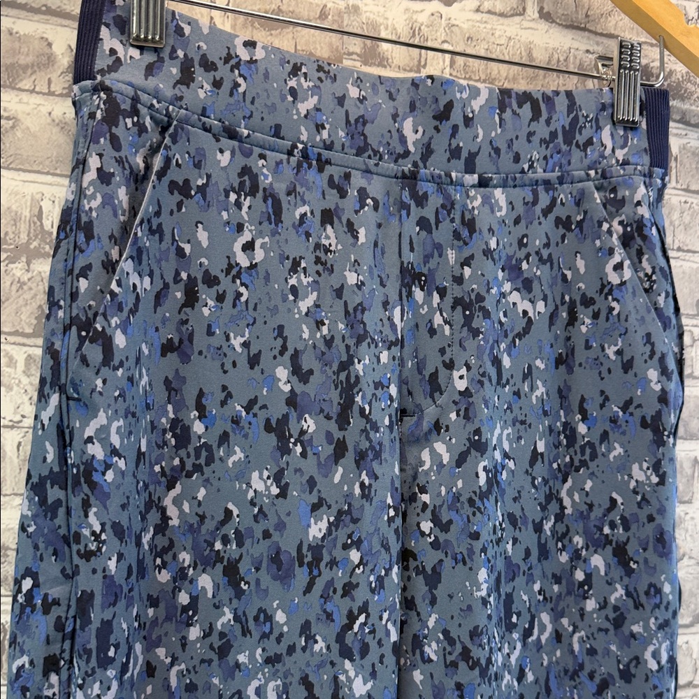 Athleta Blue Patterned Pants - Picture 2 of 10